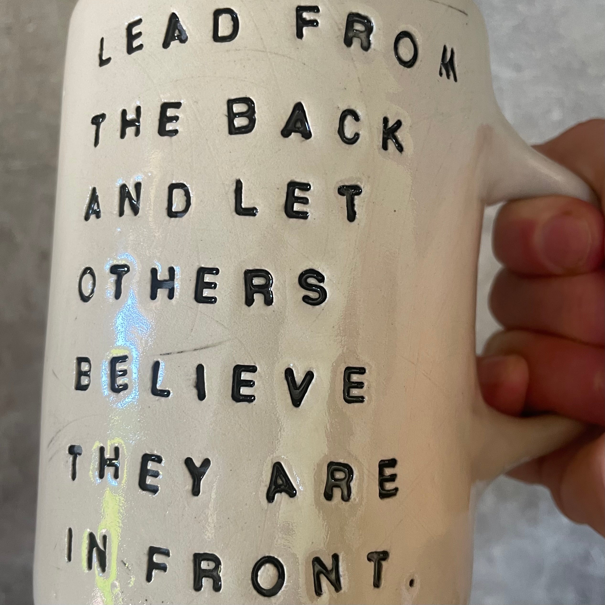 Mug for a leader
