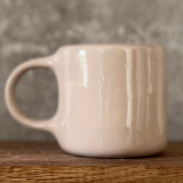 Rausvas puodelis JUST DANCE