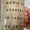 Large mug with funny saying in Lithuanian
