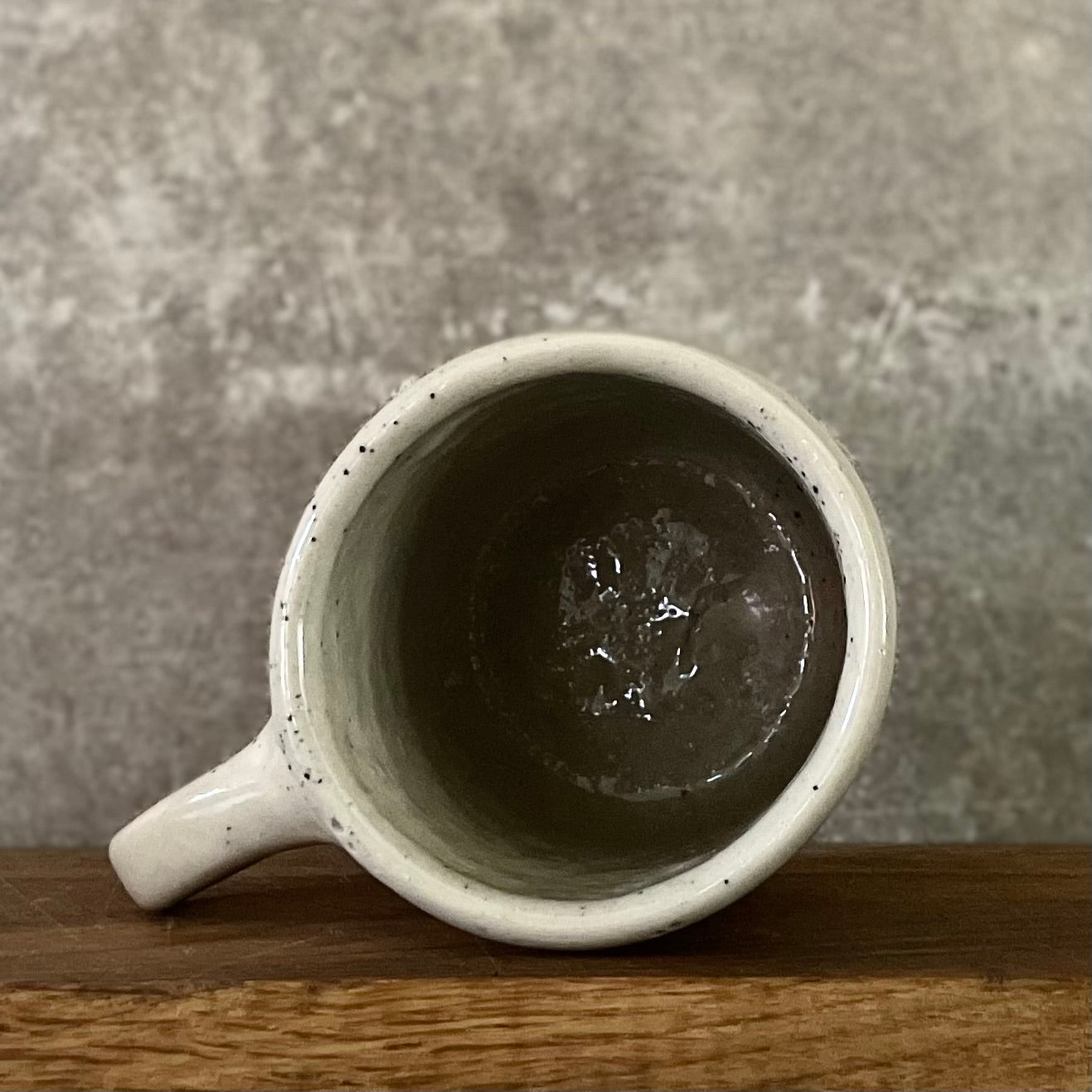 Off-white mug ONE STEP AT A TIME