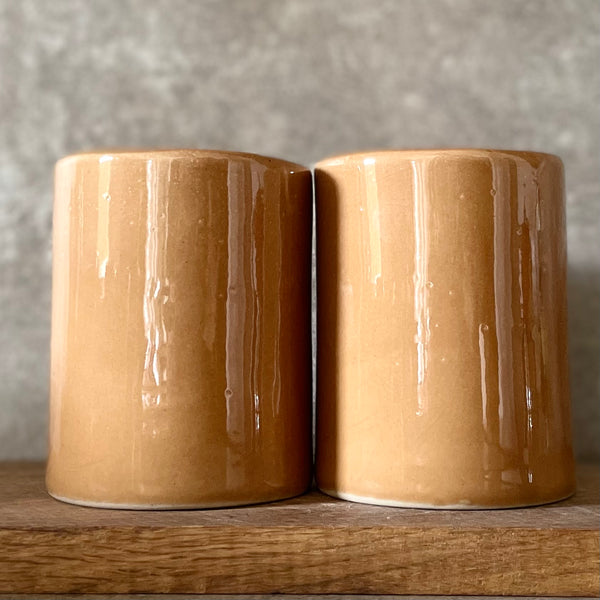Set of two big lovely tumbler mugs