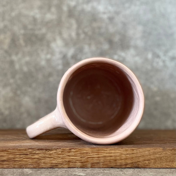 Pink mug with sweet saying