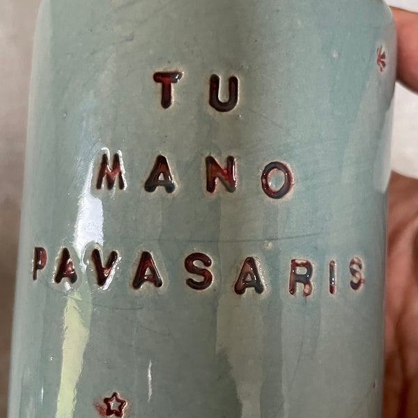 Puodelis be rankenos PAVASARIS