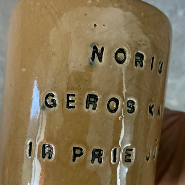 Caramel mug NORIU KAVOS