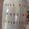 Melsvas puodelis I will win