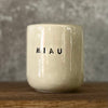 Small mug with international love word