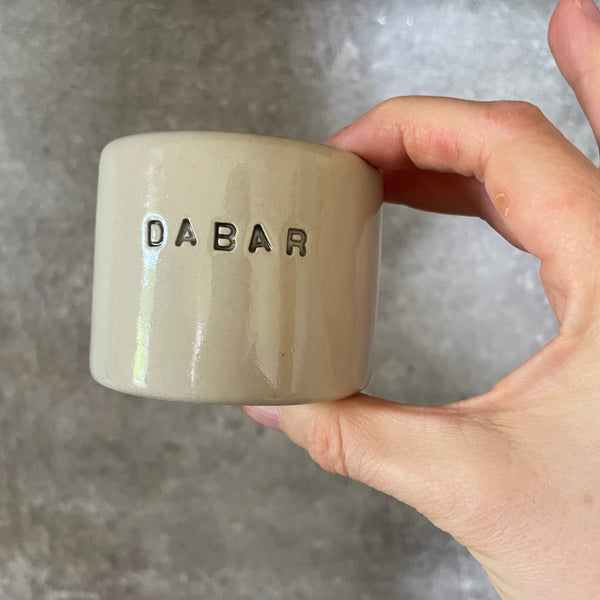 Small mugs DABAR and CIA