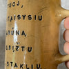 Big mug with funny phrase in Lithuanian
