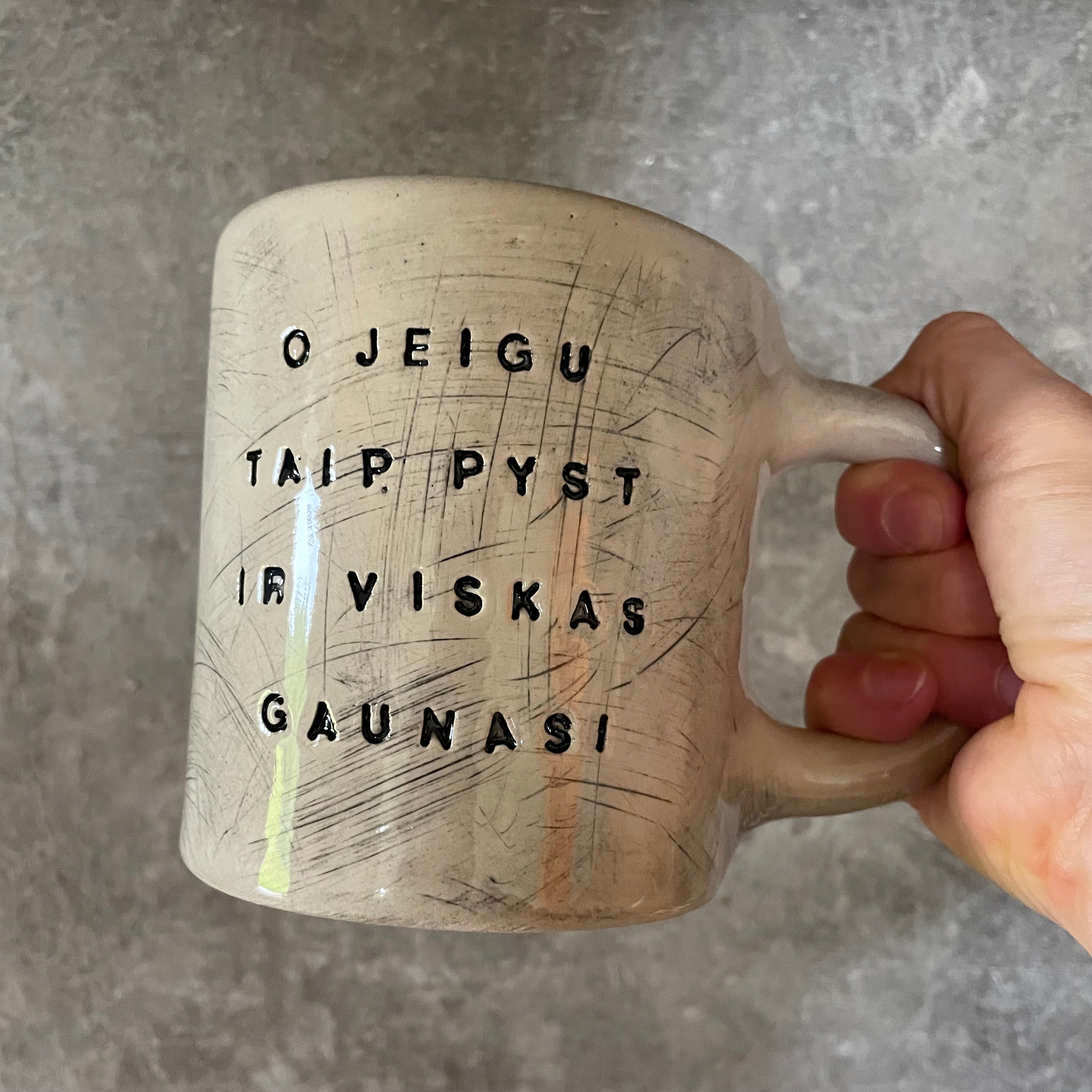 Big miracle mug