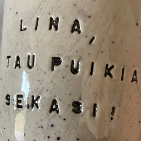 Mažytis puodelis Linai