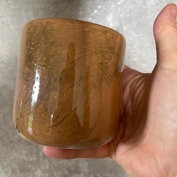 A pair of mugs for coffee in bed