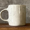Ceramic mug about time and life