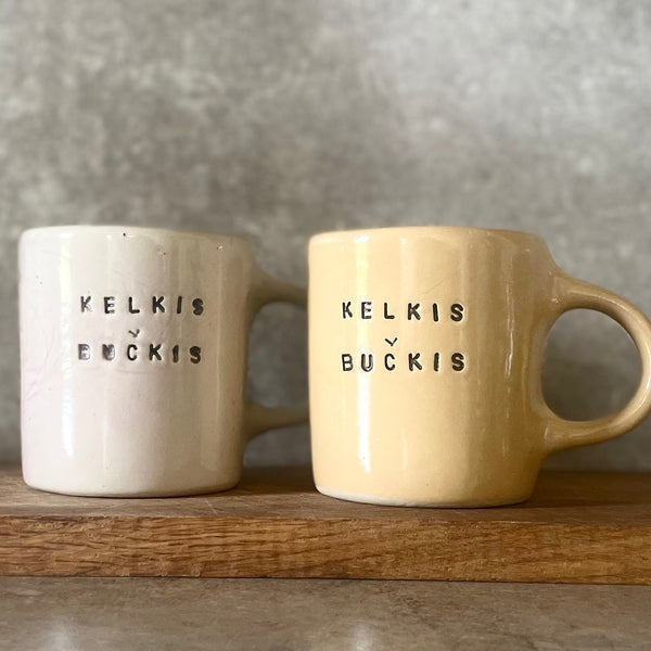 Puodelių rinkinys KELKIS BUČKIS