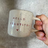 Sweet speckled mug for a beauty ♥️