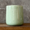 Greenish ceramic mug  without handle LIVING DREAM