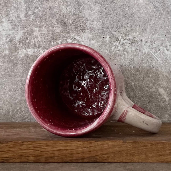 Very irregularly pink mug WARNING