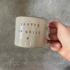 Colored mug KAVYTĖ SU MEILE