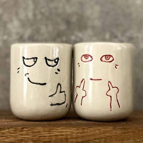 Du maži puodeliai apie nuotaikas