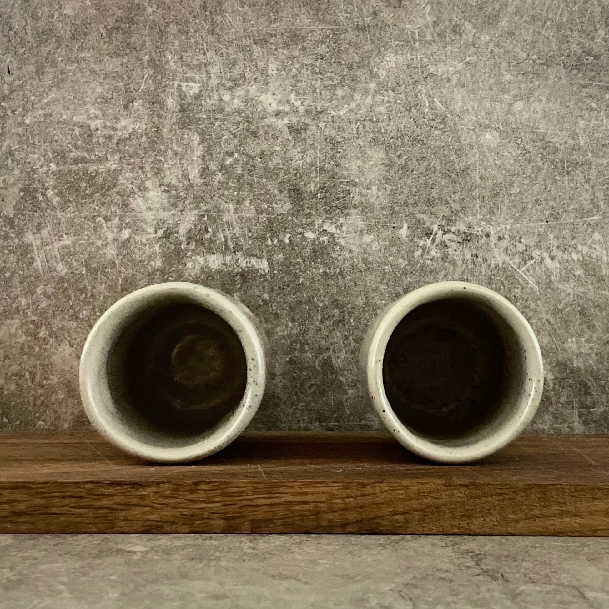 A pair of espresso mugs for Love