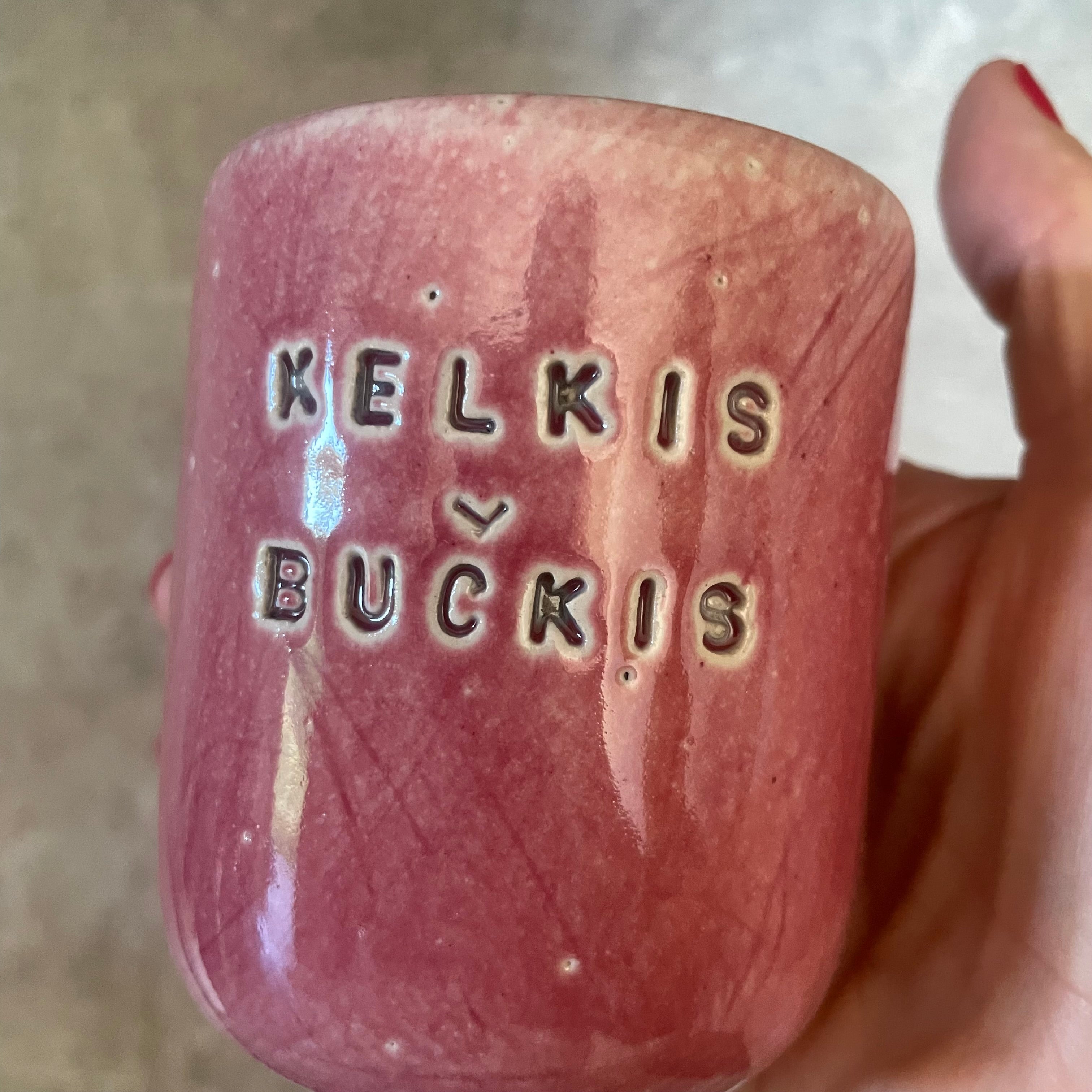 Rožinis puodelis 