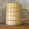 Yellow mug GAUNASI