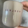 Mažas puodelis "Bonjour"