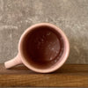 Pink mug with funny phrase in Lithuanian