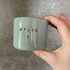 Small and flat mug MYLIU