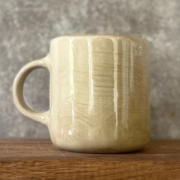 Ceramic mug with word RAMIAI