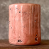 Red tumbler mug with magic saying