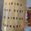 Yellow mug GAUNASI