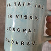 Blue mug for doing