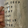 Mug with funny saying about coffee