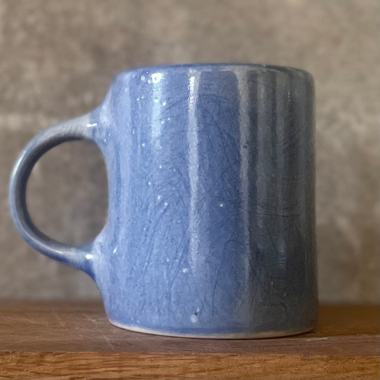 Blue mug about good things