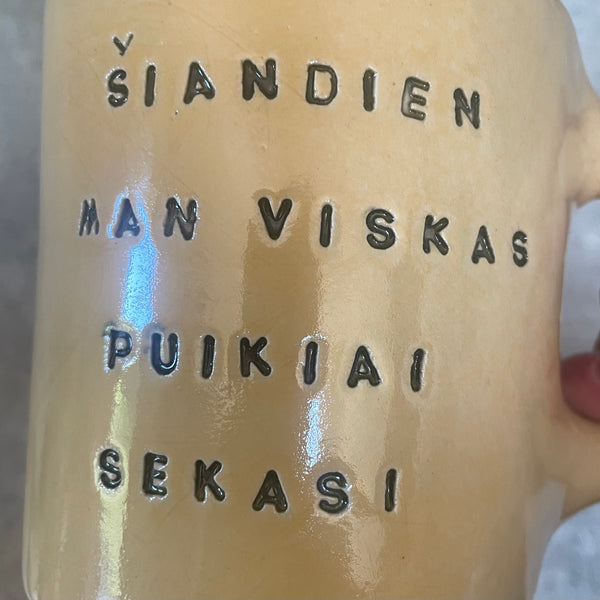 Mega didelis sėkmės puodelis