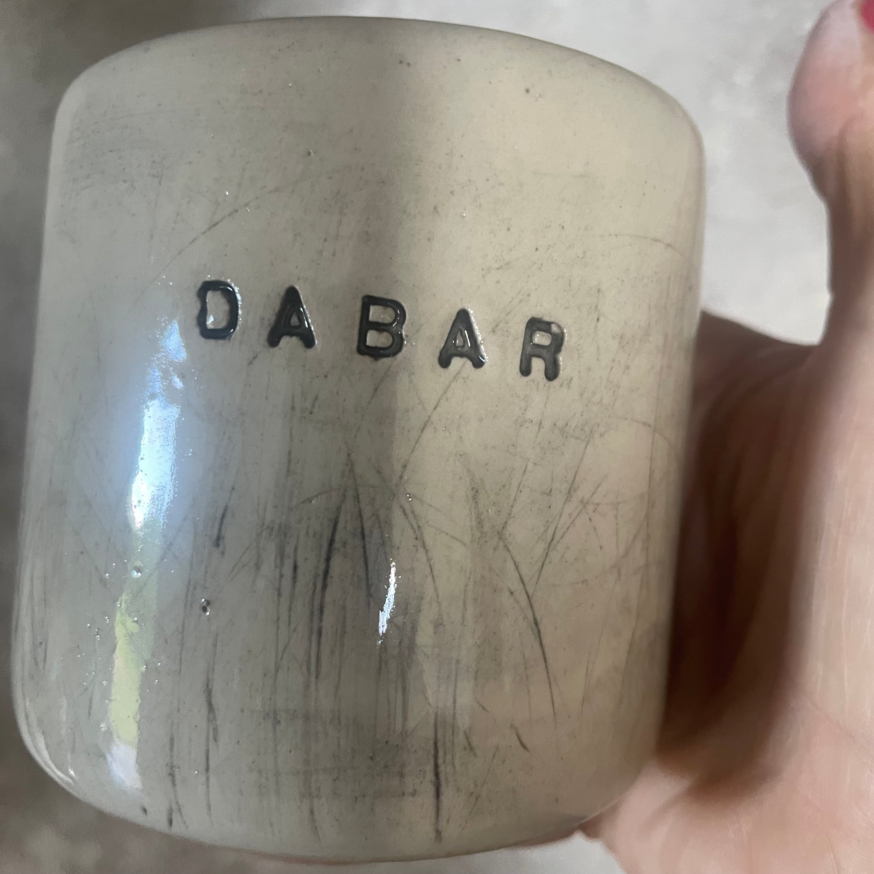 Chunky mug DABAR