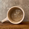 Flat mug with prosecco saying