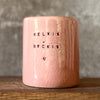 Pink mug Kelkis bučkis
