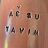 Du vidutiniai puodeliai "Tu su manim" "Aš su tavim"