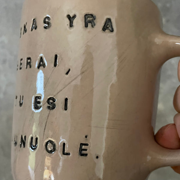 Pink mug with lovely saying for her
