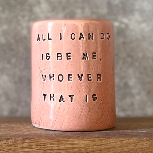 Mug with Bob Dylan quote