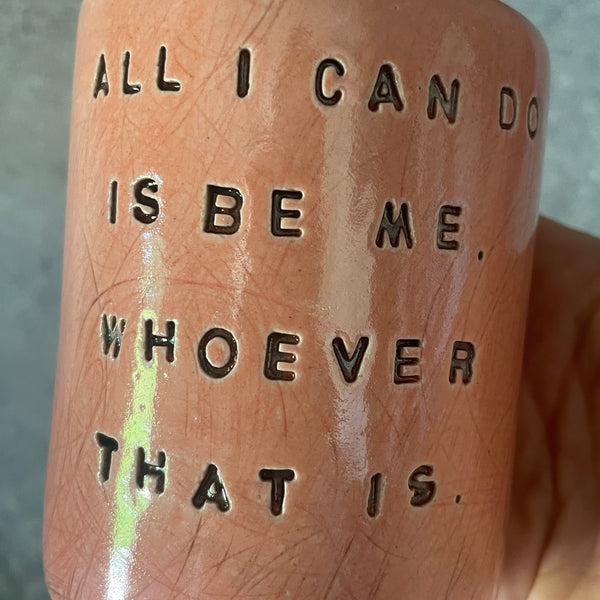 Mug with Bob Dylan quote
