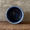 Deep blue mug with magic saying