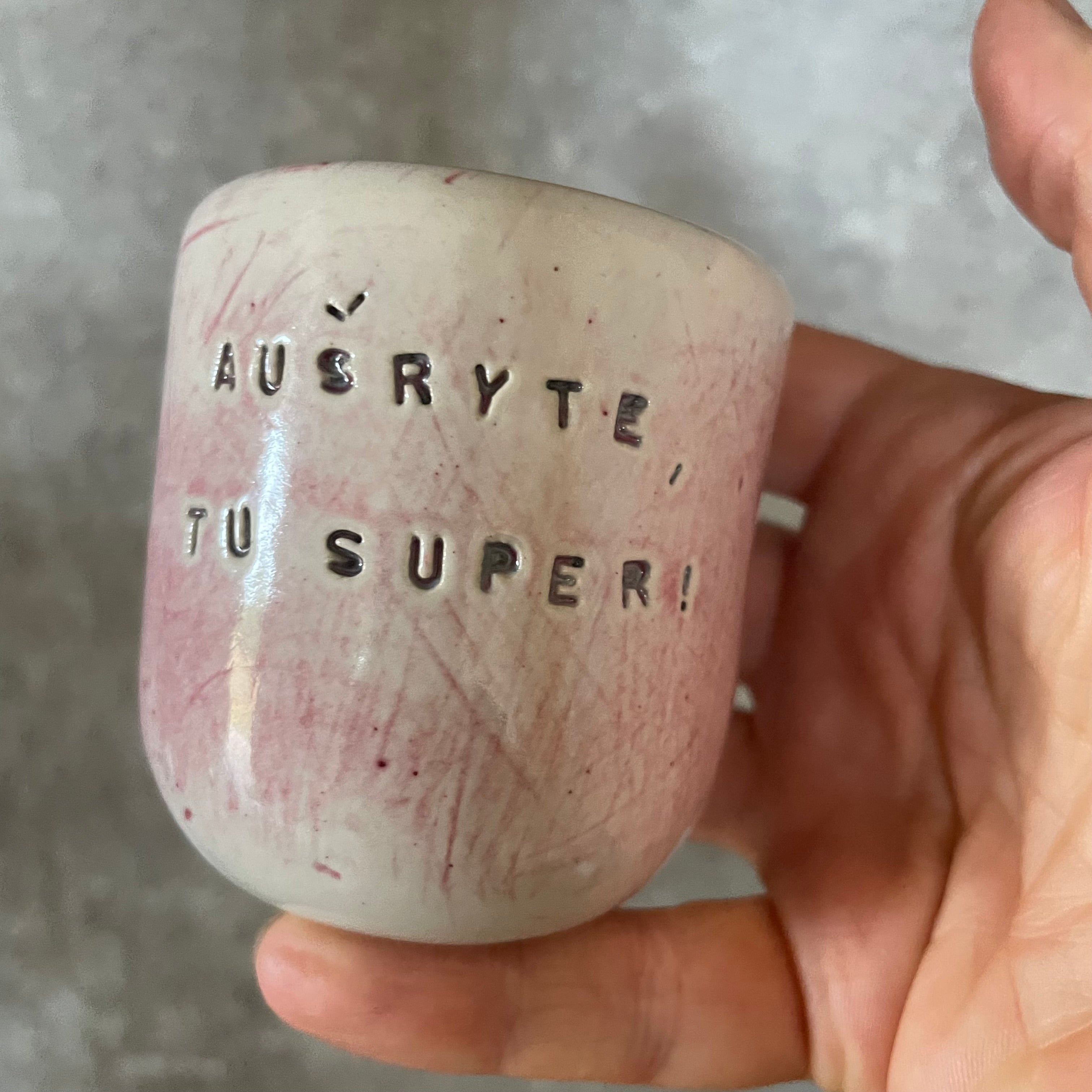 Mažytis puodelis Aušrai