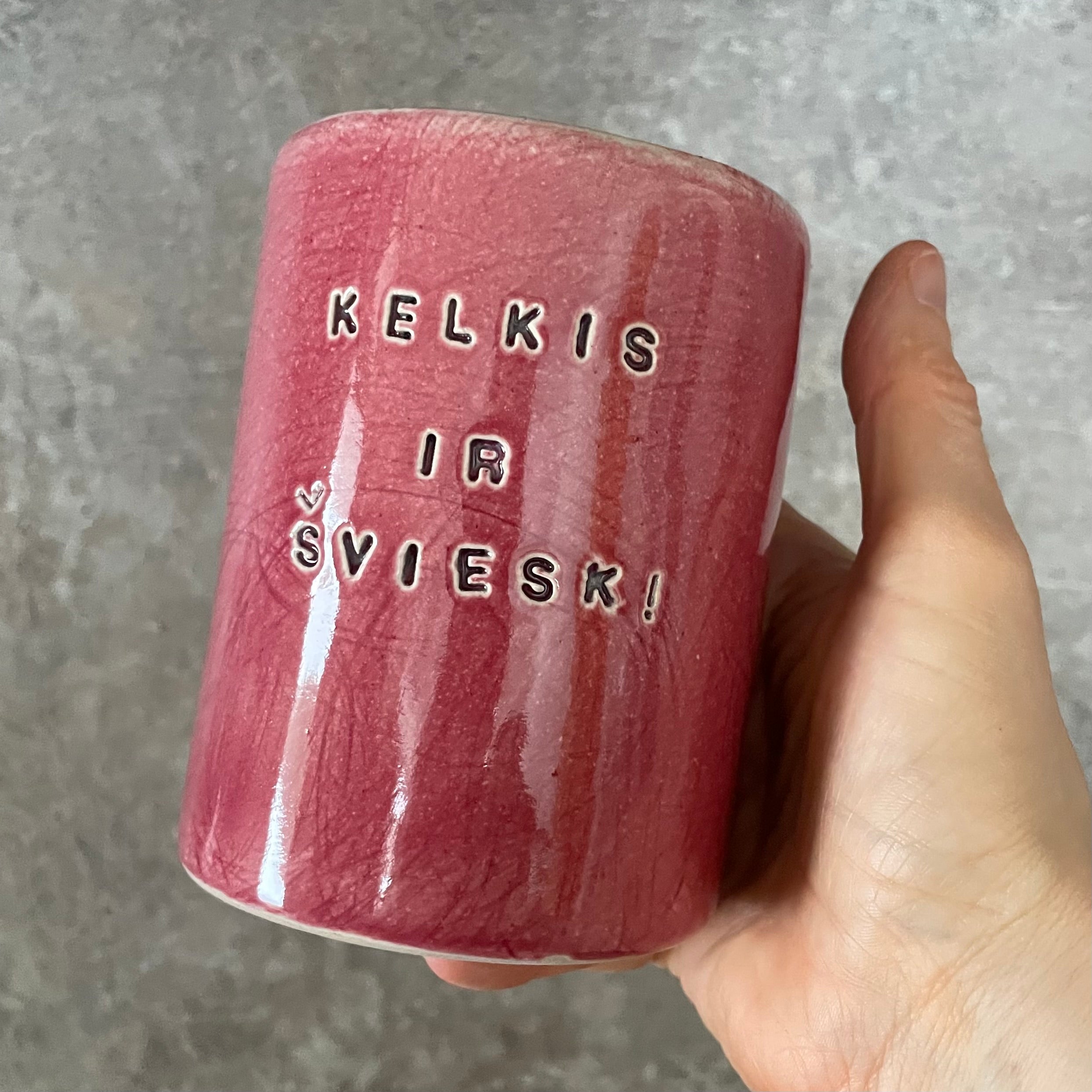 Mug KELKIS IR ŠVIESK