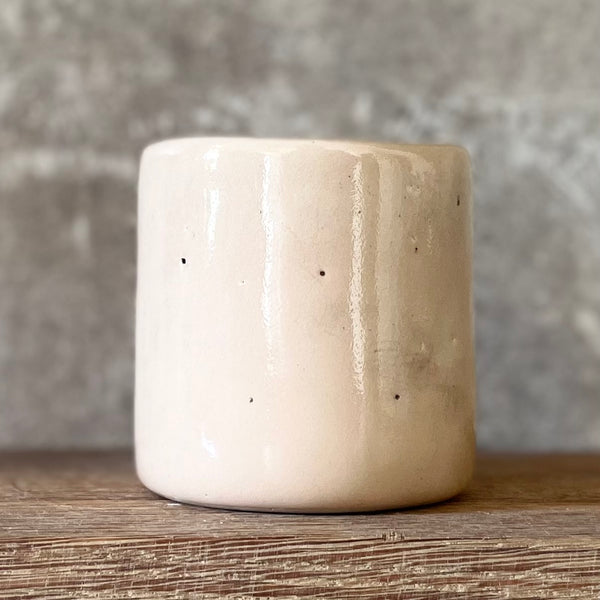 Sweet beige mug with words LIEKAM LOVOJ