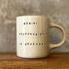 Smaller mug with funny phrase in Lithuanian