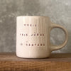 Smaller mug about champagne