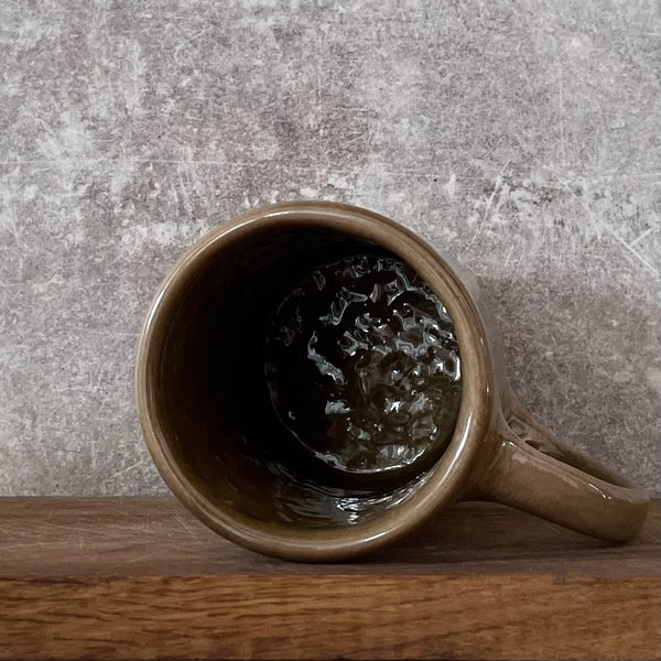 Big brown coffee mug