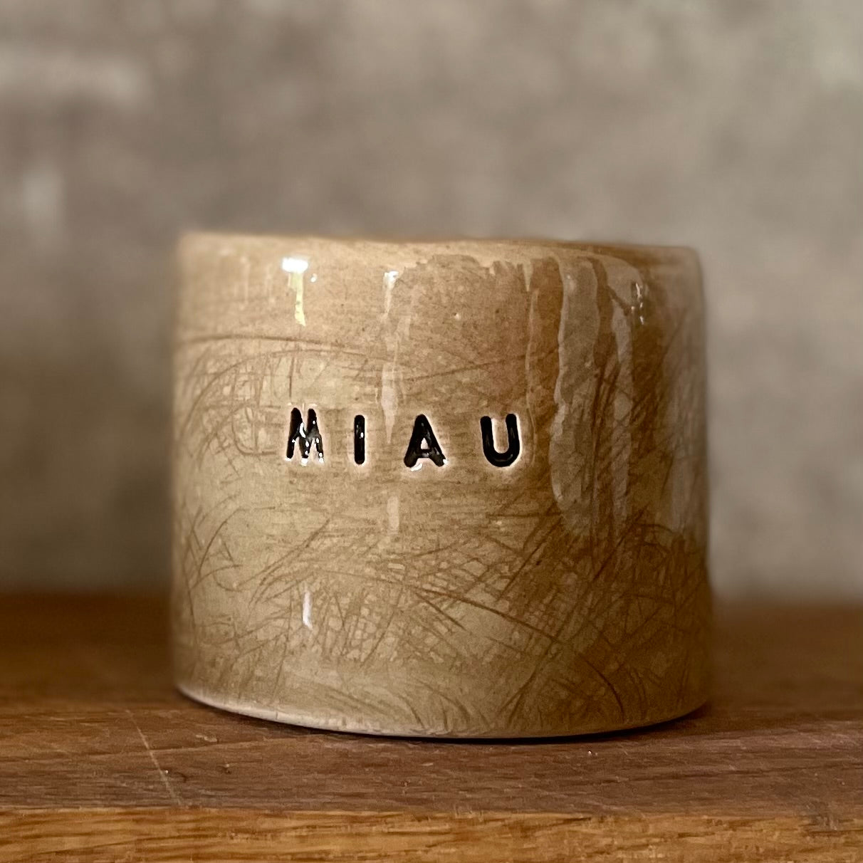Small mug with international love word